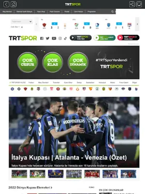 TRT Spor android App screenshot 3