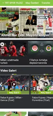 TRT Spor android App screenshot 6