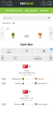 TRT Spor android App screenshot 8